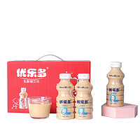 优乐多 发酵乳酸菌饮品益生菌酸奶340ml*12瓶含电解质礼盒装