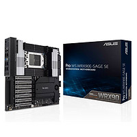 华硕（ASUS）Pro WS WRX90E-SAGE SE撕裂者PRO7000WX双万兆/千兆网卡 4*M.2 DDR5 RX90工作站服务器主板 PRO WS WRX90E SAGE SE 单主板