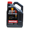 MOTUL 摩特 机油全合成 发动机润滑油 汽机油 汽车保养 8100（）Eco-nergy 5w30 5L