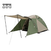 HILANDER 日本DOD帐篷  2-3人 军绿色 T3-623-KH 不含天幕杆 DOD THE TENT T3-623-KH