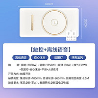 Midea 美的 双电机环形风暖浴霸