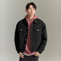 GXG 城市回溯满身提花时尚牛仔夹克外套