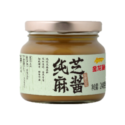 金龙鱼海皇牌纯芝麻酱调味料240g1瓶热干面麻酱火锅蘸料酱拌面酱1件装