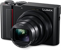 Panasonic 松下 LUMIX ZS200D 4K 数码相机,20.1MP 1 英寸传感器,15X Leica DC Vario-Elmar 镜头,F3.3-6.4 光圈,WiFi,混合 O.I.S.稳定,3 英寸液晶显示屏,DC -ZS20 0DK (黑色)