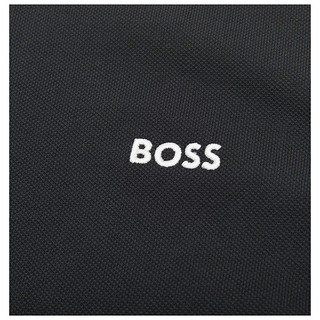 HUGOBOSS23夏季纯色棉质经典简约男士休闲短袖POLO衫