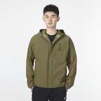 阿迪达斯 (adidas)外套男装春武极系列运动跑步时尚休闲百搭舒适连帽上衣夹克 HE5146 XL