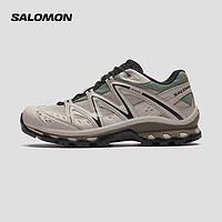 萨洛蒙（Salomon）男女款 户外运动潮流休闲舒适透气轻量稳定徒步鞋 XT-QUEST 复古卡其色 474790 8 (42)