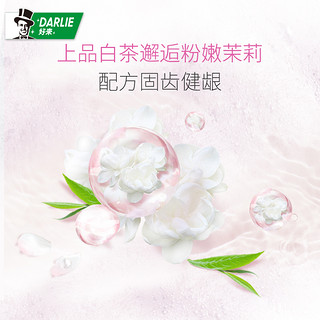 DARLIE 好来 原黑人）牙膏超白茶倍健套装共740g