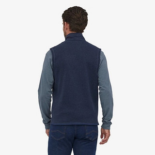 PATAGONIA男士秋冬 Better Sweater户外防风保暖抓绒马甲 巴塔哥尼亚25882 NENA海军蓝 M