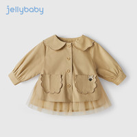 JELLYBABY 宝宝英伦风秋装儿童风衣