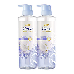 Dove 多芬 蓝风铃 蓬松轻盈花仙子丰盈洗发露洗发水花心瓶470ml*2