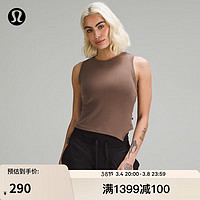 lululemon丨Asymmetrical Hem 女士背心 LW1EEJS 板栗色 10