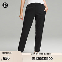 lululemon 丨Luxtreme™ Pull-On 女士修身中腰长裤 LW5FE2S 黑色