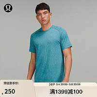 lululemon丨Metal Vent Tech 男士运动短袖 T 恤 2.0 LM3DCTS 微风蓝色/云山蓝 M