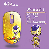 Akko 3108V2 龙珠Z-弗利萨版 IP联名款 有线机械键盘 OEM 108键 US Smart1无线鼠标-黄金弗利萨