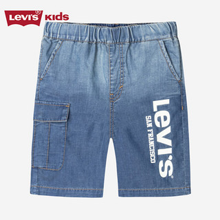 Levi's 李维斯 儿童童装短裤LV2412121GS-003 河床蓝 160/69