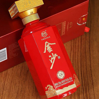 JINSHA 金沙 回沙酒优酱 贵州酱香型白酒 53度 500mL 1瓶