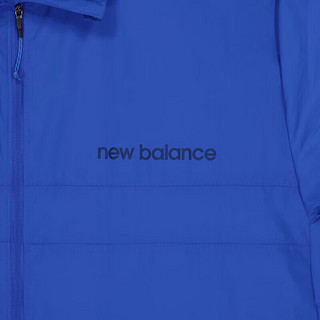 NEW BALANCE 外套24年男款潮流舒适运动跑步梭织夹克MJ41278 BUL L