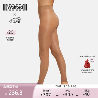 Wolford/沃尔福特Satin20D时尚修身缎面休闲柔软舒适连裤袜14799 4738 白皙肤色 XL