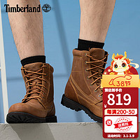 添柏岚（Timberland）男鞋踢不烂马丁靴秋冬户外徒步鞋耐磨舒适皮革高帮靴A5YQS A5YQS231/小麦色 40