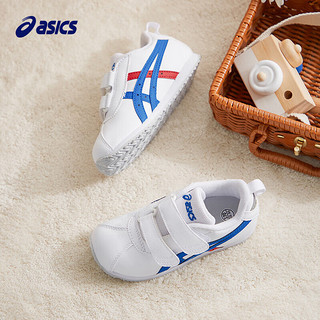 ASICS 亚瑟士 童鞋春夏男女儿童休闲舒适运动鞋小白鞋 28.5