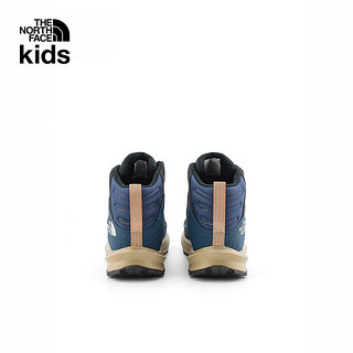北面 童装徒步鞋男女儿童运动鞋防水24春7W5V VJY/蓝色 39码 鞋长25cm
