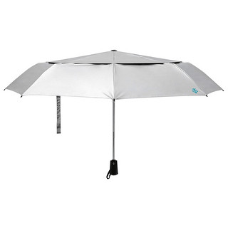COOLIBAR美国Coolibar防紫外线折叠伞 遮阳伞 道具伞 防晒伞 晴雨伞 金色双层