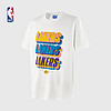 NBA 欢乐的运动系列 洛杉矶湖人队白色宽松T恤男夏季运动休闲短袖上衣 洛杉矶湖人队/白色 L