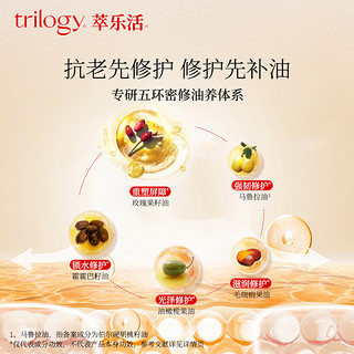 【呼呼】Trilogy萃乐活多效修护抗皱油敷面膜6片贴片超红膜