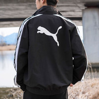 PUMA 彪马 外套男装上衣简约时尚运动休闲梭织夹克户外风衣