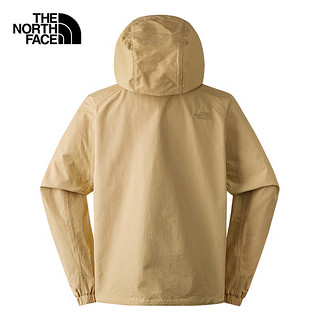 北面（The North Face）夹克女户外运动插肩开衫外套休闲工装口袋24春夏新品87W9 LK5/棕色 XXL/175