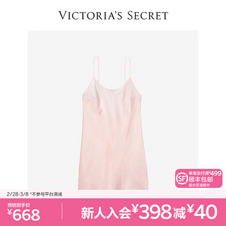 VICTORIA'S SECRET 光面舒适性感露背睡裙（吊带裙） 11T1典雅粉 11246001 XS