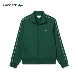 LACOSTE 法国拉科斯特 LACOSTE男装德约科维奇系列24春季卫衣外套|SH1457 132/拉科斯特 LACOSTE绿