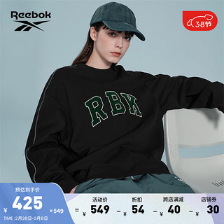 Reebok锐步2024春夏男女同款经典休闲运动针织套头衫卫衣 24SRC305UGH0 A/L