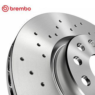 brembo 布雷博 刹车前盘奥迪A1A3Q3迈腾帕萨特途观高尔夫甲壳虫昊锐明锐柯迪亚克