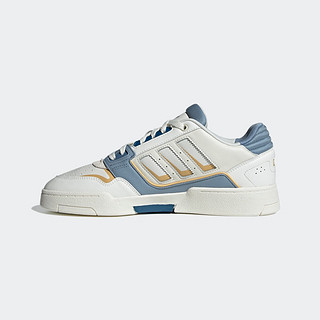 adidas DROP STEP LOW 2.0经典板鞋男女阿迪达斯三叶草IG4336 白/灰/黄 42