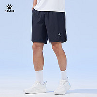 卡尔美（KELME）运动短裤男2024夏季新款速干裤透气跑步健身足球运动裤