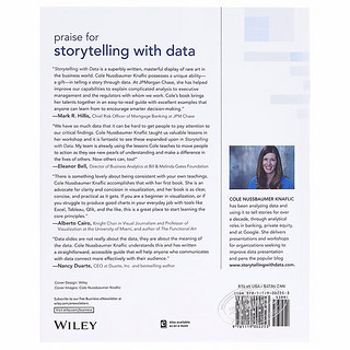 用数据讲故事 数据可视化书籍 英文原版 Storytelling with Data A Data Visualization Guide 职场技能提升书