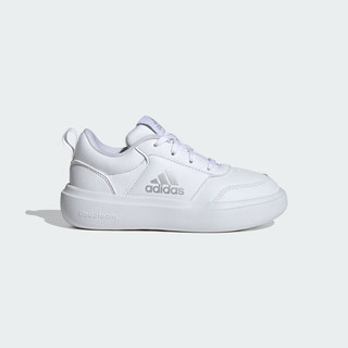 阿迪达斯（adidas）童鞋春秋儿童魔术贴系带户外休闲鞋 IE0028白 4/36.5码/225mm 