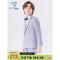 真维斯2024年春季儿童西装礼服GD 蓝色2501 110cm