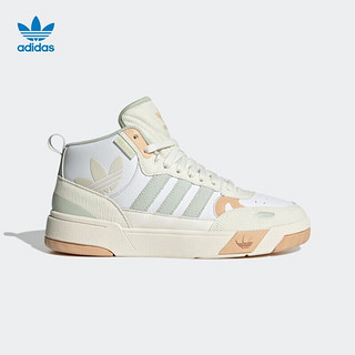 阿迪达斯 （adidas）休闲鞋女鞋春季三叶草运动鞋中帮百搭板鞋IG9127 IE1902米白色 37