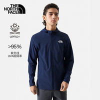 The North Face24春夏皮肤衣男款户外经典款防风夹克UPF50+防晒衣8AUR 8K2 XXL
