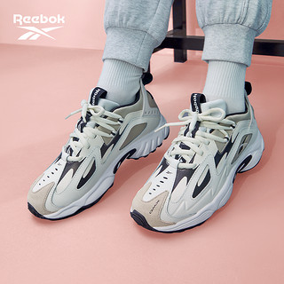 Reebok 锐步 DMX Series 1200 中性休闲运动鞋 DV9221 白/橙