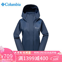 Columbia哥伦比亚冲锋衣女24SS户外防水防风单层夹克外套WR3941 466 XXL  466（女24新）