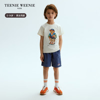 Teenie Weenie Kids小熊童装24春夏新款男女童宽松防晒休闲 橙色 120cm