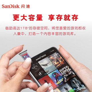 闪迪（SanDisk）256GB TF（MicroSD）存储卡U3 V30 A2 4K高清视频 读速高达190MB/s GamePlay 移动端及掌机