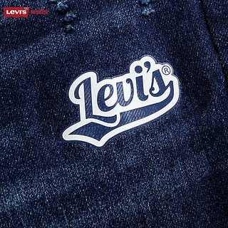 Levi's李维斯童装24春男童破洞牛仔长裤儿童休闲裤子 苍穹蓝 160/66(L)