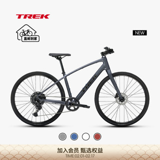 TREK 崔克 FX 3 碳纤维前叉液压碟刹休闲通勤多功能自行车平把公路车