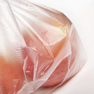 宜洁（yekee） 食品级背心式点断保鲜袋塑料包装袋一次性家用连卷式冰箱密封袋 2卷大号30cm*38cm(共200只)