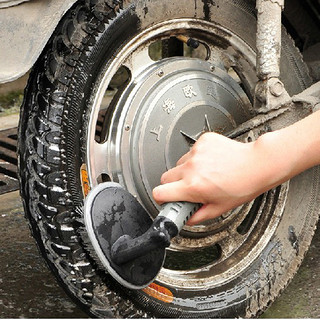 科程 汽车洗车刷车用轮胎刷轮毂刷钢圈刷 洗车毛刷 刷车刷子轮胎刷子 轮胎刷